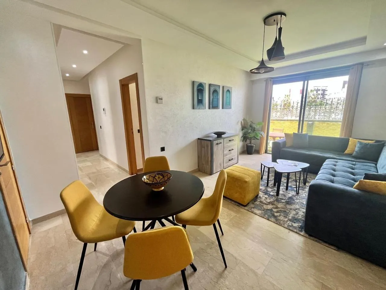 Appartement Agadir Bay , 3 Chambres, Piscine Et Jardin דירה