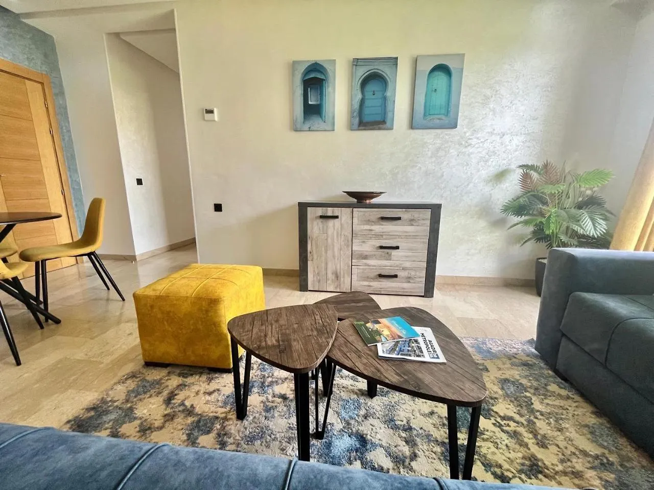 Appartement Agadir Bay , 3 Chambres, Piscine Et Jardin